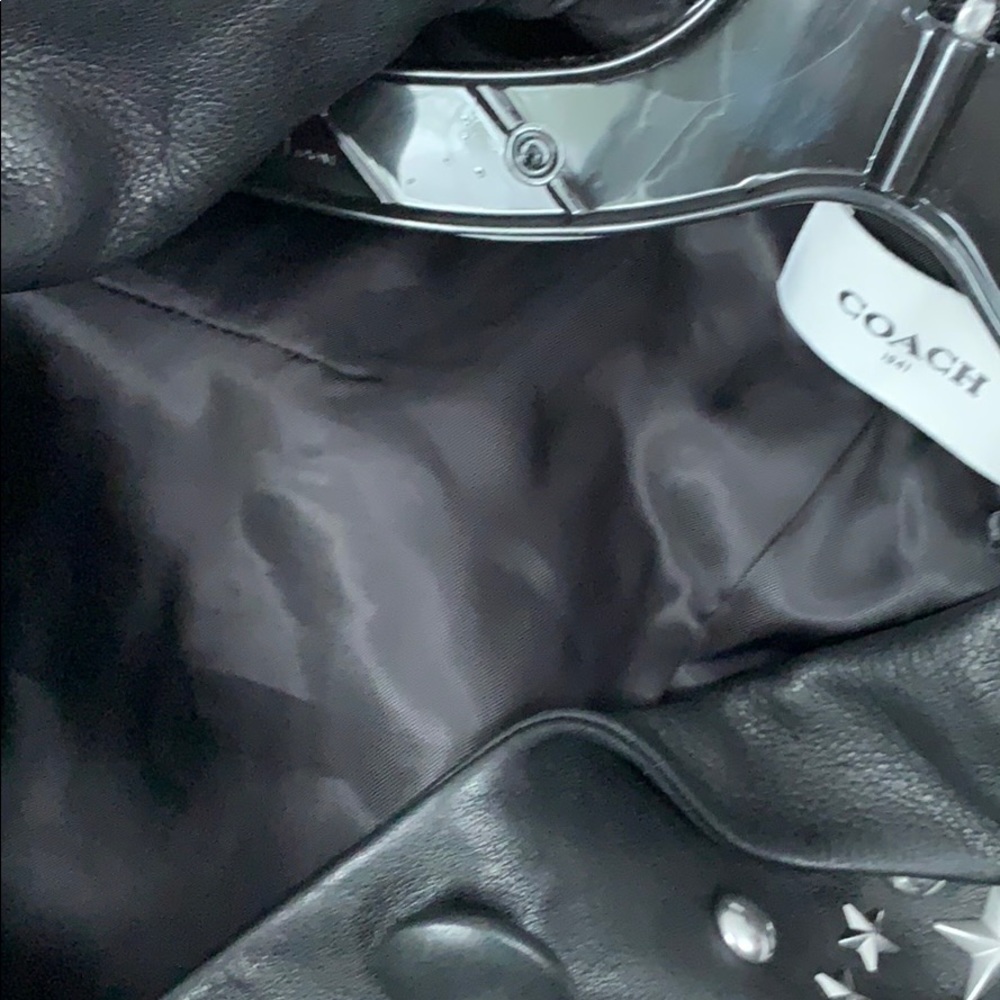 Black Rivet Coat - Picture 7 of 8